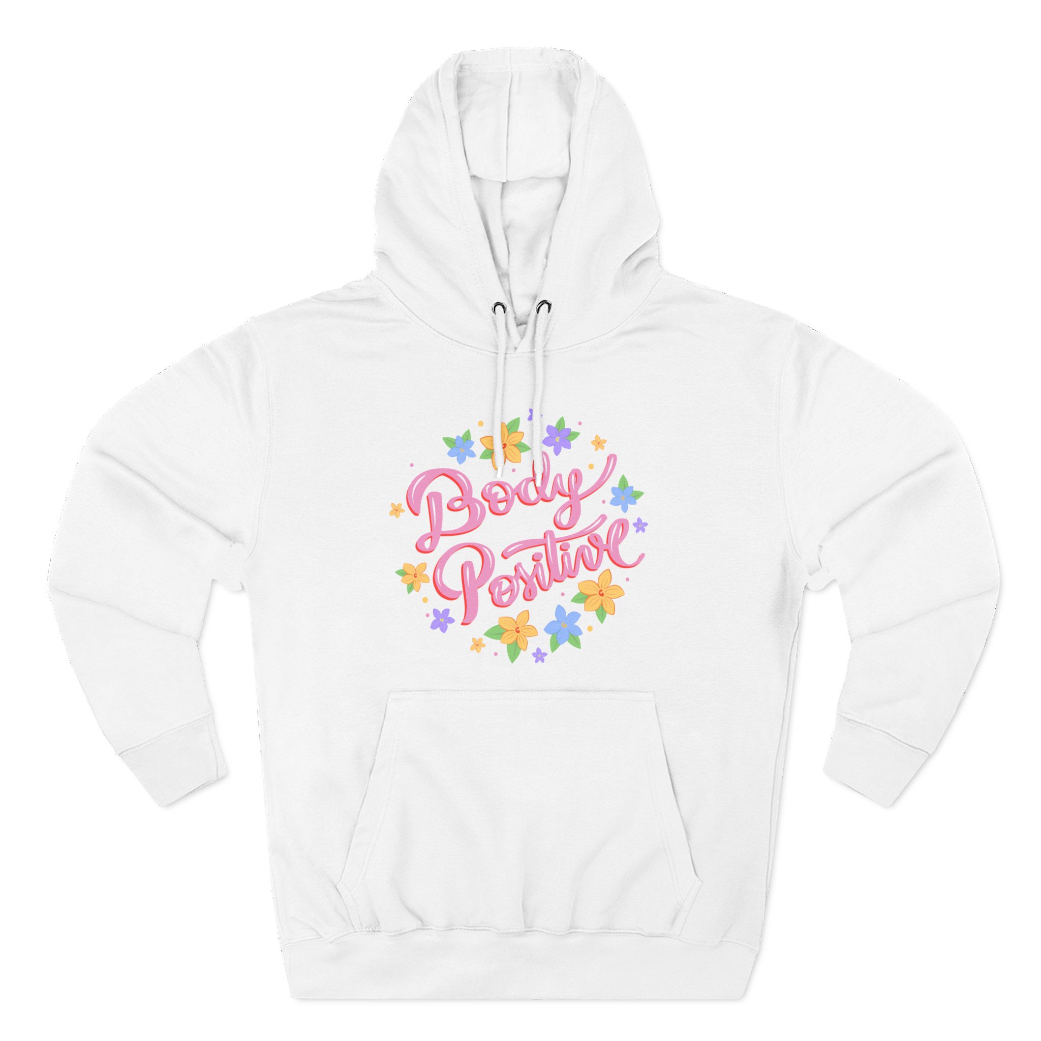 Body Positive Three-Panel Hoodie | Valentine's Day Gift