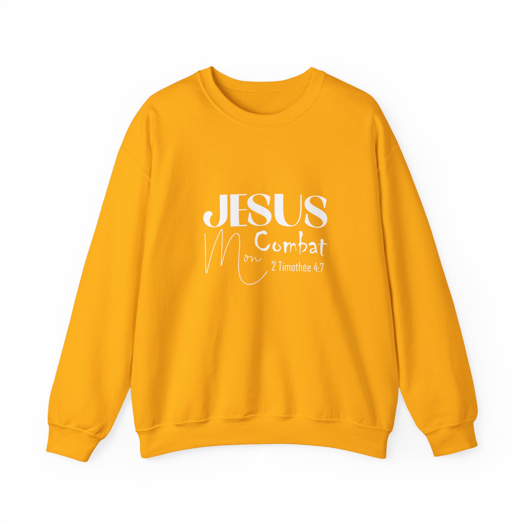 French Jesus Mon Combat Sweatshirt